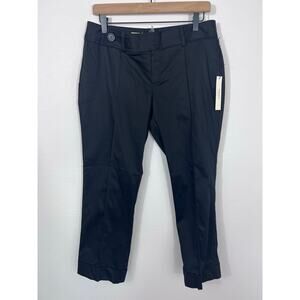 Vertigo Paris Black Cropped Slim Fit Pants | Size 8 | NWT